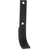 Nóż glebogryzarki fi12,5mm-120mm prawy 268mmx102mm Krone 