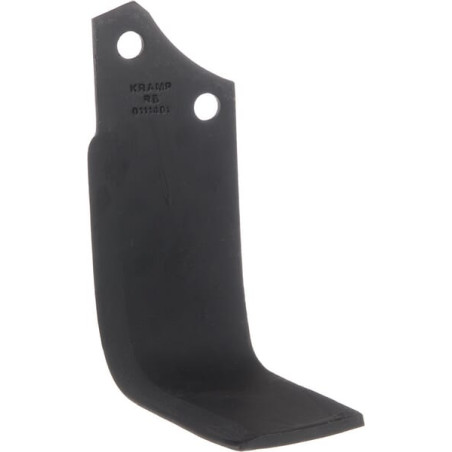 Nóż glebogryzarki fi14,5mm-56mm prawy 224mmx140mm Maschio 