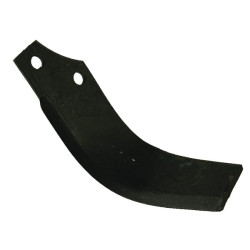 Nóż glebogryzarki fi12,5mm-44mm prawy 190mmx115mm Maschio 
