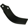 Nóż glebogryzarki fi12,5mm-44mm prawy 190mmx115mm Maschio 