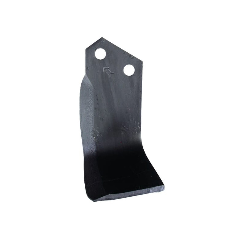 Nóż glebogryzarki fi14,5mm-45mm prawy 205mmx115mm Maletti 