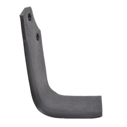 Nóż glebogryzarki fi12,5mm-44mm prawy 190mmx110mm Maschio 