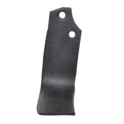 Nóż glebogryzarki fi12,5mm-44mm prawy 190mmx110mm Maschio 