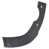 Nóż glebogryzarki fi9mm-70mm lewy 200mmx75mm Iseki 1349-716-0010-1 