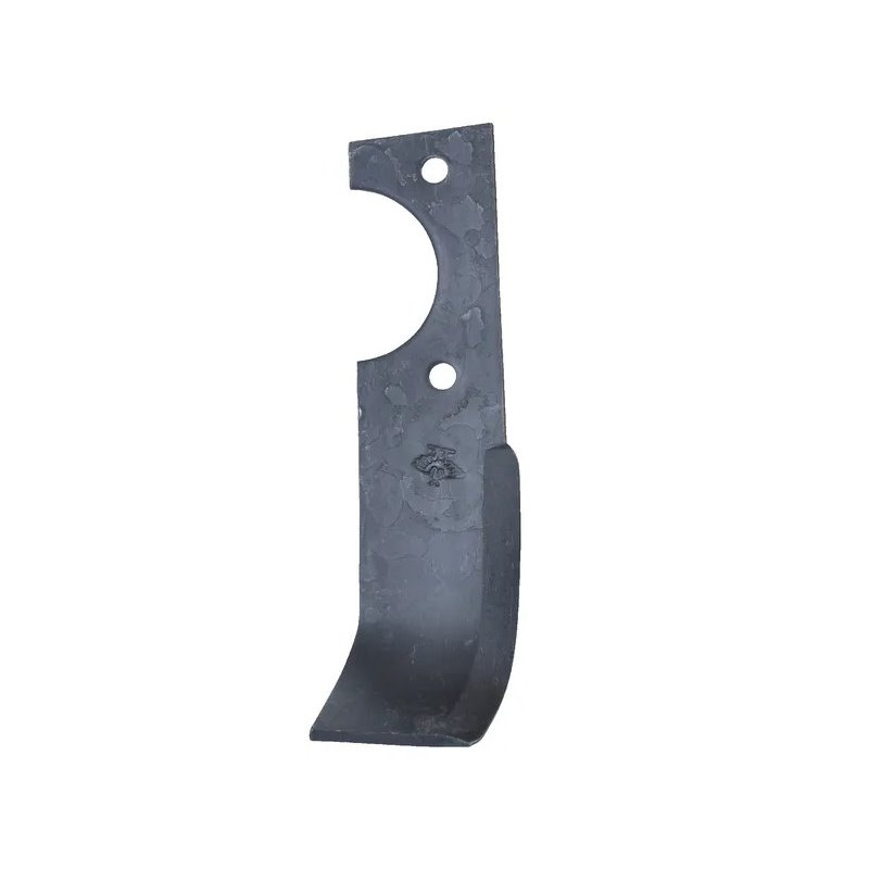 Nóż glebogryzarki fi9mm-70mm lewy 215mmx50mm Agria 