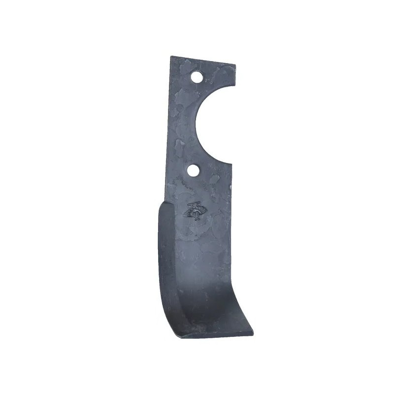 Nóż glebogryzarki fi9mm-70mm prawy 215mmx50mm Agria 
