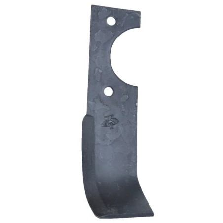 Nóż glebogryzarki fi9mm-70mm prawy 215mmx50mm Agria 