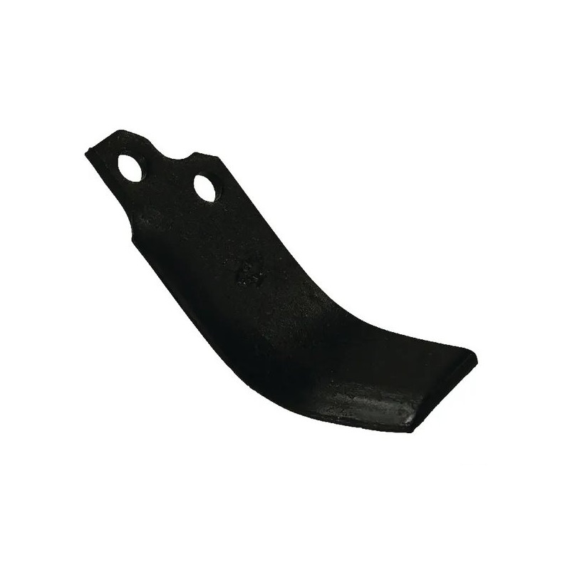 Nóż glebogryzarki fi10,5mm-27mm prawy 130mmx56mm BCS 48433 