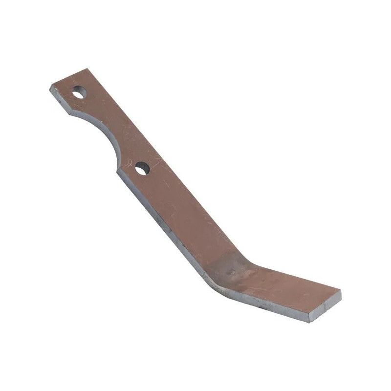 Nóż glebogryzarki fi10,5mm-74mm lewy 215mmx63mm 