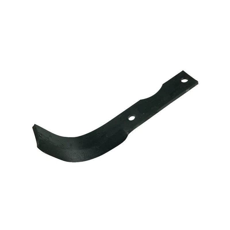 Nóż glebogryzarki fi11,5mm-115mm lewy 266mmx104mm Kuhn 