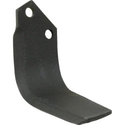 Nóż glebogryzarki fi12,5mm-40mm prawy 164mmx111mm Celli 531511 