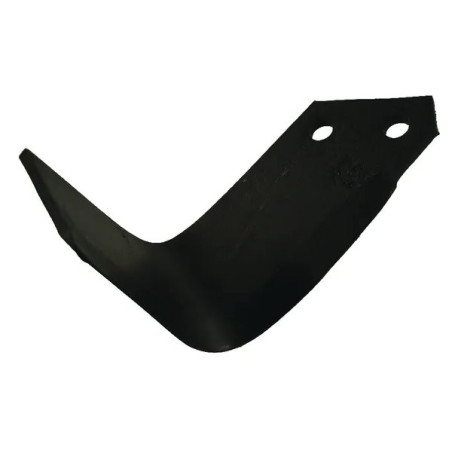 Nóż glebogryzarki fi12,5mm-40mm lewy 185mmx115mm Breviglieri 