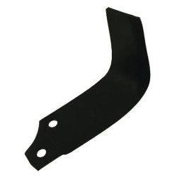 Nóż glebogryzarki fi12,5mm-44mm prawy 190mmx115mm Maschio 