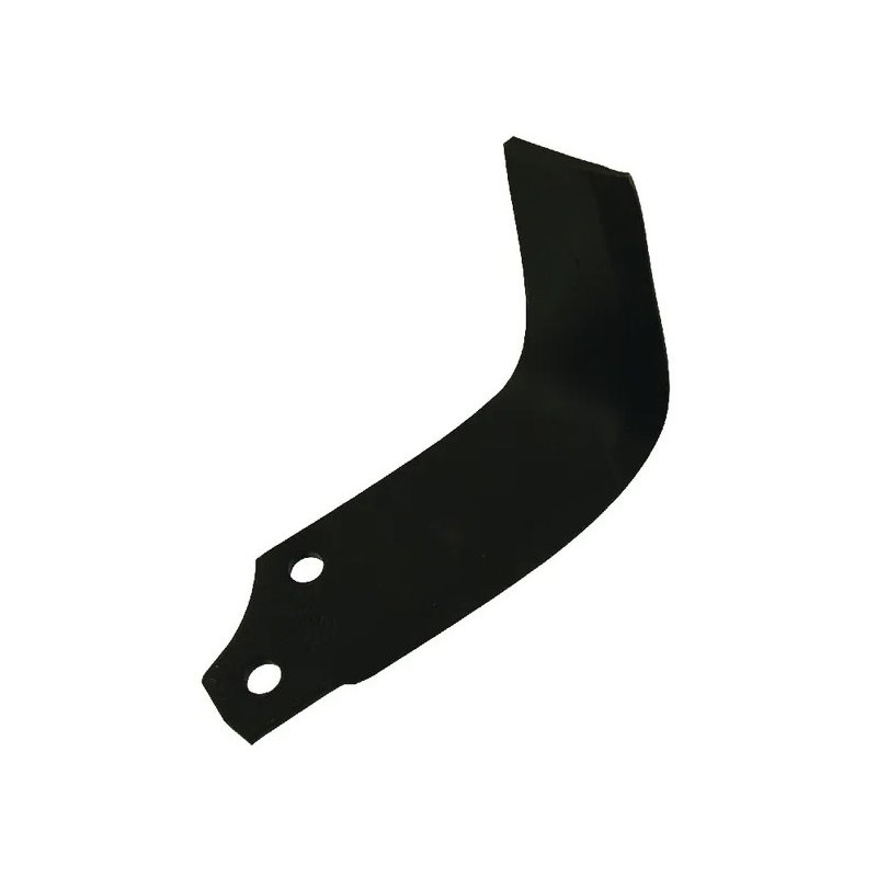 Nóż glebogryzarki fi12,5mm-44mm prawy 190mmx115mm Maschio 