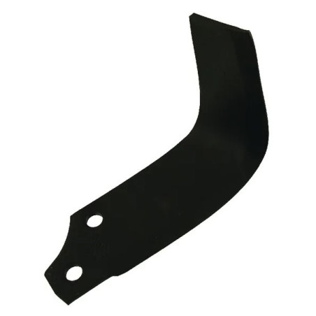 Nóż glebogryzarki fi12,5mm-44mm prawy 190mmx115mm Maschio 