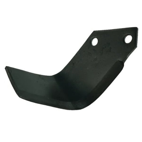 Nóż glebogryzarki fi12,5mm-56mm lewy 170mmx125mm Holder 183 244 22 10 