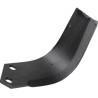 Nóż glebogryzarki fi12,5mm-prawy 182mmx116mm Maschio 