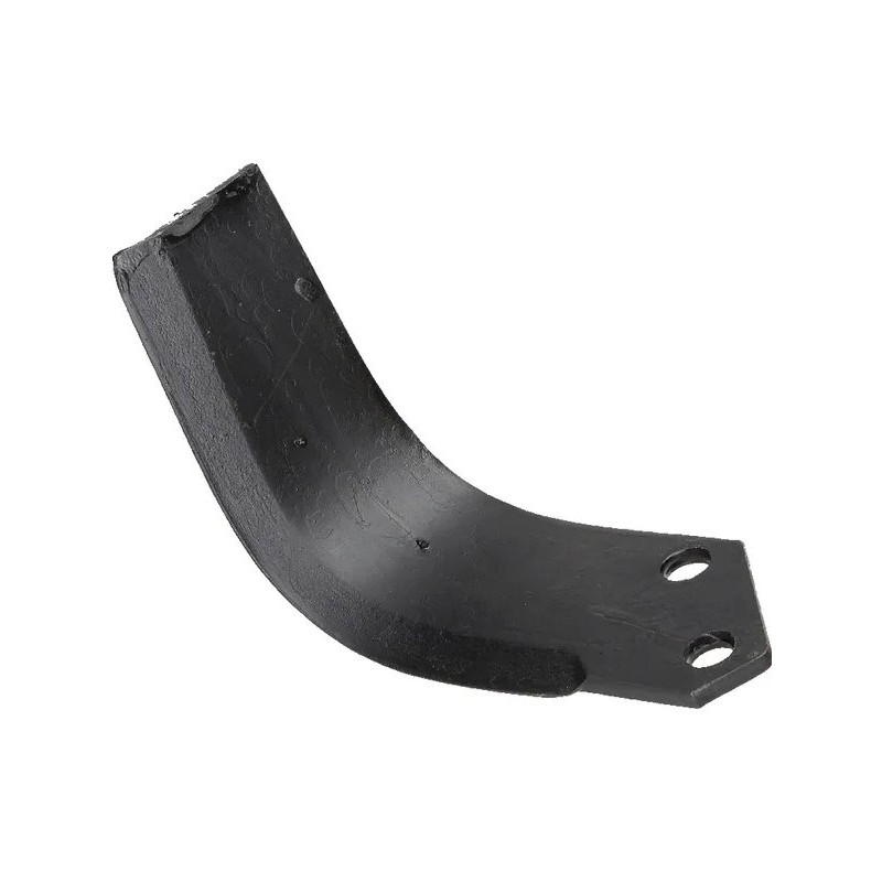 Nóż glebogryzarki fi12,5mm-lewy 182mmx116mm Maschio 