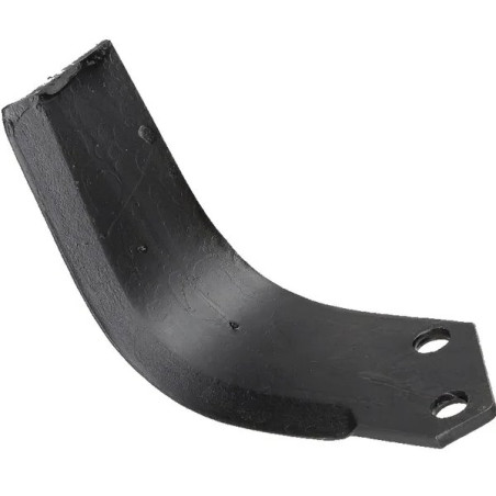 Nóż glebogryzarki fi12,5mm-lewy 182mmx116mm Maschio 