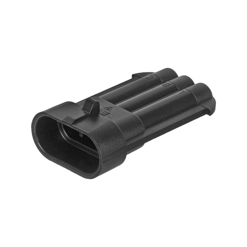 Stekkerbehuizing 3-polig Mannelijk MP150S