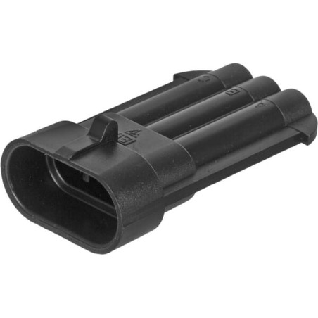 Stekkerbehuizing 3-polig Mannelijk MP150S