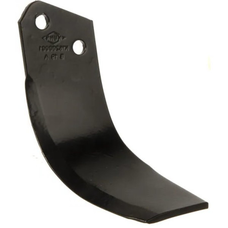 Nóż glebogryzarki fi12mm-41,5mm prawy 130mmx70mm Kuhn