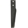 Nóż glebogryzarki fi13mm-44mm prawy 335mmx Maschio 10100225