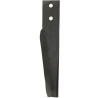 Nóż glebogryzarki fi13mm-44mm lewy 335mmx Maschio 10100226