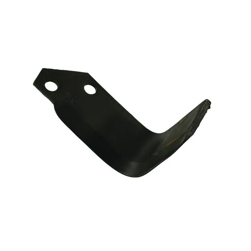 Nóż glebogryzarki fi14,5mm-45mm prawy 185mmx105mm Maletti MA 1300080 