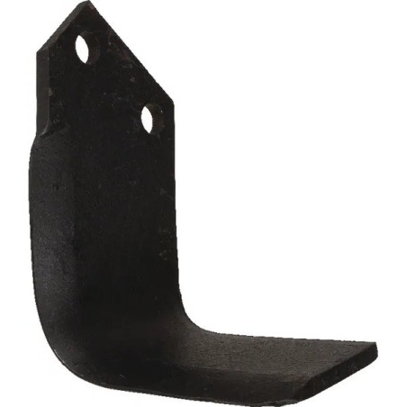 Nóż glebogryzarki fi16,5mm-56mm prawy 223mmx145mm Maschio 
