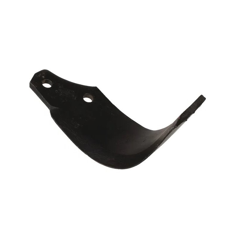 Nóż glebogryzarki fi16,5mm-68mm prawy 257mmx142mm Maschio 