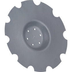 Talerz kroju fi660/6 6-otw AU/1041