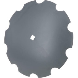 Talerz brony 560x4 uzębiony TR30,5mm Unia