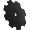 Talerz  410x4.0 mm uzębiony