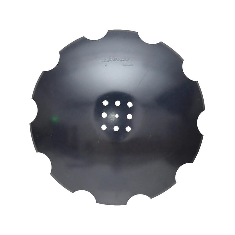 Talerz brony 610x5/80 uzębiony fi15/16x80/100 Disc'OMulch Kramp 8716106314393