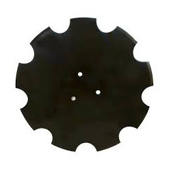 Krój tarczowy 460x4.0 mm wygięty/karbowany 3L