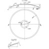 Horsch 24251103 Talerz brony 460x4/51 gładki 3x84-D13 System.Object[]