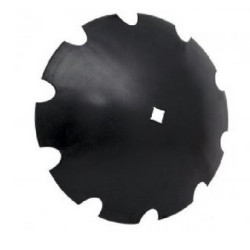 Talerz brony 560 uzębiony TABO 