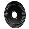 Talerz redlicy, karbowany D17" 45HRC