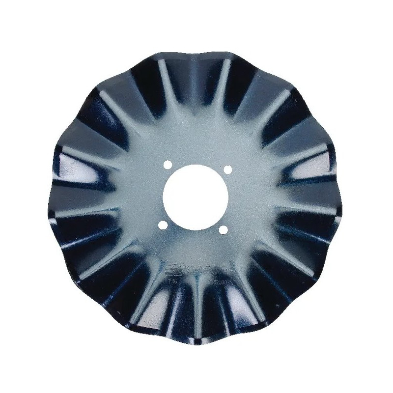Talerz redlicy, karbowany 13x D460