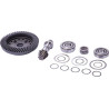 Differential taper roller unit