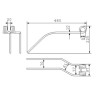 Palec, ząb zgrabiarki 480/97/38 fi10 mm,Nemeyer 600035 Niemeyer 3338-600035