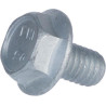 Śruba M6x10 kl.10.9, pełen gwint, ocynk z kołnierzem M6x10 Kverneland 9000980461007