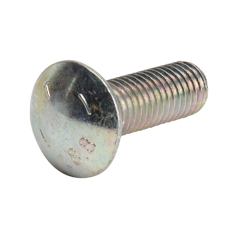 Śruba M12x35 zamkowa kl.8.8 ocynk pełen gwint Kramp 8719607167192