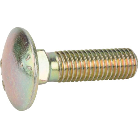 Śruba M12x45 zamkowa kl.8.8 ocynk pół gwint Vicon 9000645161006
