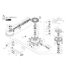 Ramię do palców SwatMaster, Andex, Vicon TA, prawy/lewy DEUTZ-FAHR 8719607129930