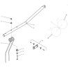 Ramię do palców SwatMaster 6341 3 otwory L DEUTZ-FAHR 9664309386008