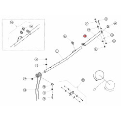 Ramię do palców SwatMaster, Andex, Vicon TA, prawy/lewy DEUTZ-FAHR 9664271786004