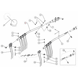 Ramię do palców Adrex 804 prawe DEUTZ-FAHR 9131099586005