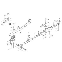 Ramię do palców SwatMaster 3421 DEUTZ-FAHR 9660806086007